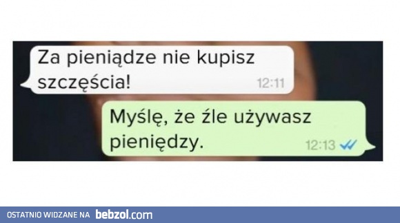 Źle używasz