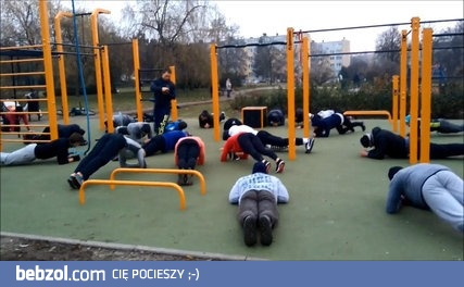 Street Workout Łódź - trening otwarty - 26.11.2016