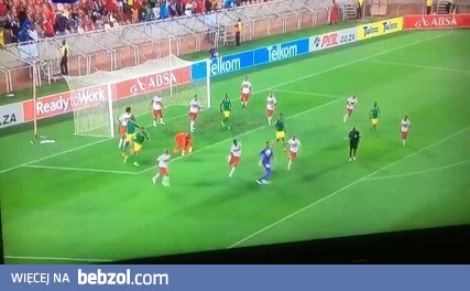 akcja podczas meczu Baroka vs Orlando Pirates w RPA