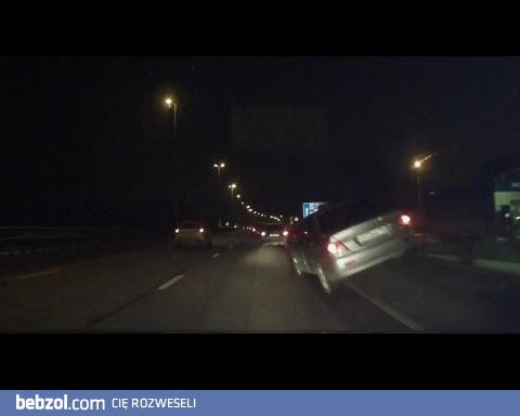 Kierowca bardzo się spieszył