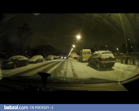 Świetnie zaparkował swoje auto