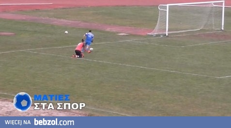 Niecodzienne pudło w lidze Greckiej 