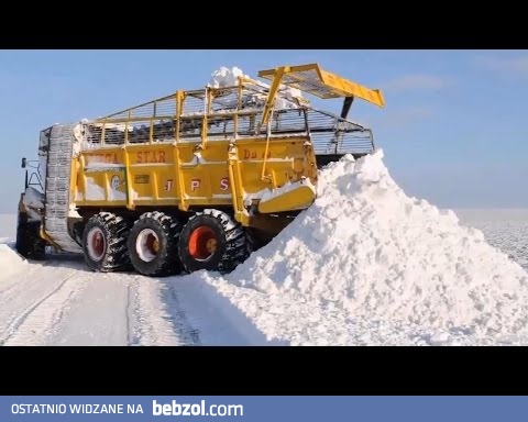 Maszyny do czyszczenia dróg ze śniegu