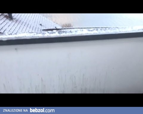 Widok z okna pewnego szwajcarskiego hotelu