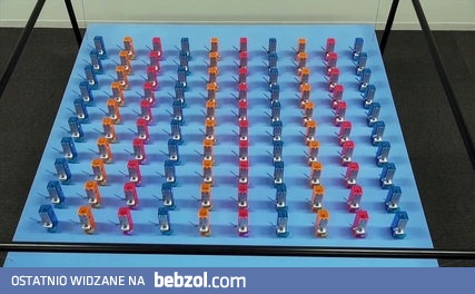 Synchronizacja 100 metronomów