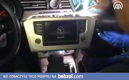 Tajny schowek w aucie szefa mafii...