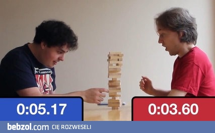 Szybka partia w grę Jenga 