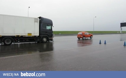 System hamowania AEB od Scanii