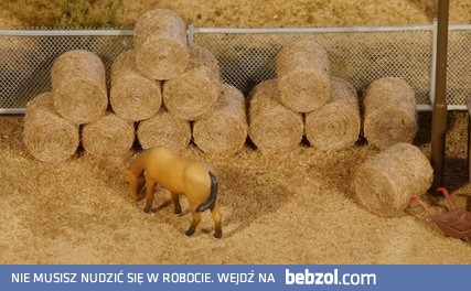 Wykonanie realistycznej beli siana do makiet