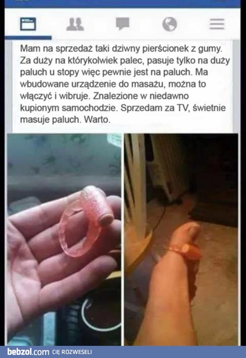 Dziwny pierścionek