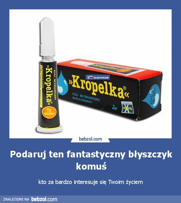 Podaruj ten fantastyczny błyszczyk komuś