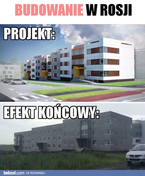Budowanie w Rosji 