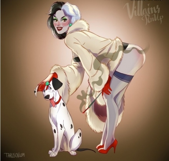 Disney w wersji pin-up