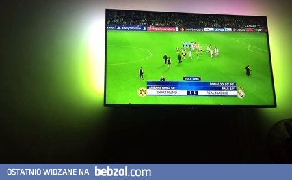 Sytuacja z meczu BVB - RM na C+. Reklamy o 100% głośniej