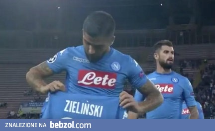 Piłkarze Napoli i nieudana cieszynka z dedykacją