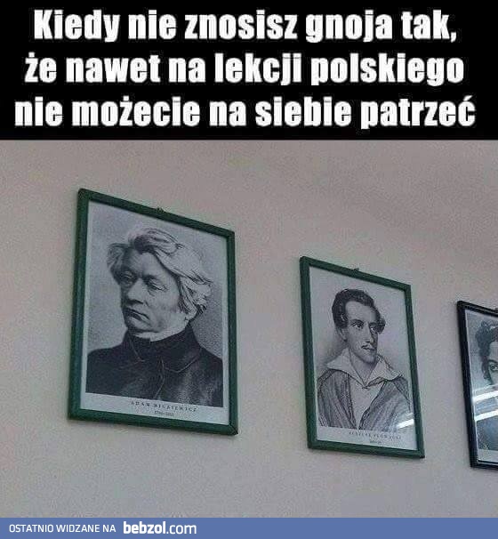 Na lekcji polskiego 