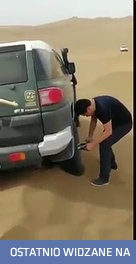 Jak wybrnąć z opresji, gdy zakopiesz się autem w piachu