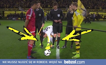 Zabawny rytuał przedmeczowy bramkarza Borussii Dortmund
