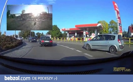 Wymuszenie pierwszeństwa i atak na kierowcę 29.09.2017