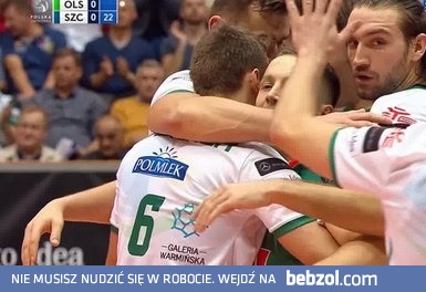 Indykpol AZS Olsztyn - Espadon Szczecin 3:1. Skrót meczu