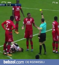 Sędzia usunął gracza z 