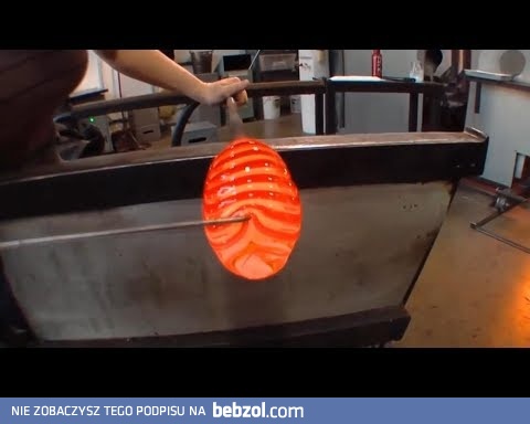 Praca Dmuchacz szkła