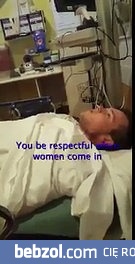 Chłopak budzi się z narkozy i ma nietypową prośbę 