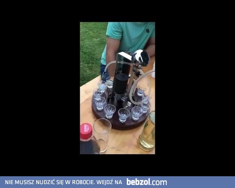 Maszyna do polewania alkoholu