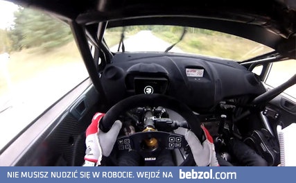 Helmet cam: Kajetanowicz testuje przed Rally Liepaja 2017