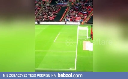 Kibic zdobył nietypowego gola na Wembley