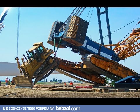 Wypadki dźwigów - kompilacja