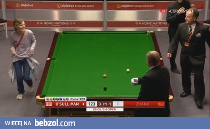 Ronnie O'Sullivan i ciekawa końcówka frejma