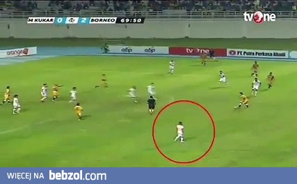 Piorunująca szybkość indonezyjskiego zawodnika Terensa Puhiri