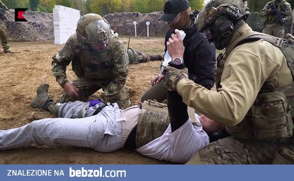 Ekstremalny trening rosyjskiego Specnazu z ostrą amunicją