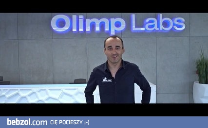 Robert Kubica w Ośrodku Badawczo-Rozwojowym Olimp Labs