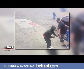 Bandyta zdziwił się gdy dostał 4 kulki