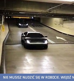 Parking jest bezpłatny, jeśli masz Lamborghini