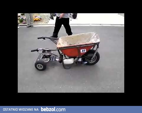 Taczka, ale za to jaka