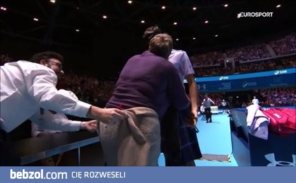 Roger Federer pokonał Andy'ego Murraya grając w kilcie