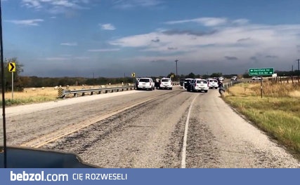 Film z zatrzymania sprawcy masakry w kościele baptystów