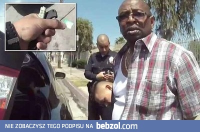 Policjanci z LAPD nieświadome nagrali jak sami podkładają...