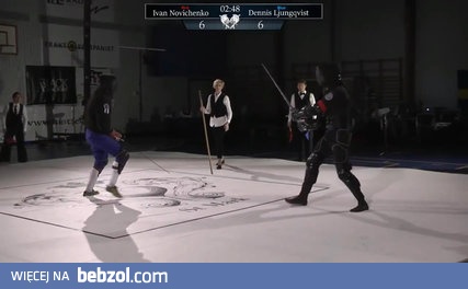 Analiza taktyczna walki na miecze na mistrzostwach w Szwecji