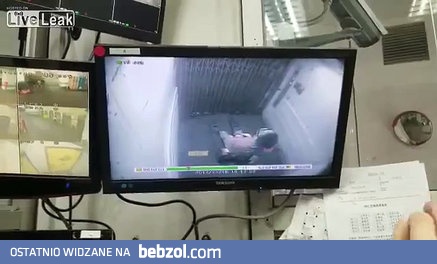 Nie kładź się w windzie na paleciaku