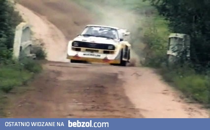 Dawna B grupa i legendarne audi s1 