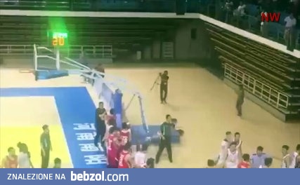 Wielka bójka między drużynami koszykówki w chińskiej NBL