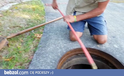 Udrożnianie kanalizacji zatkanej 