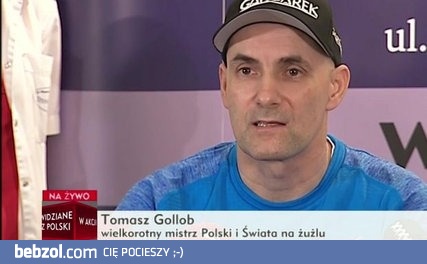 Tomasz Gollob 7 miesięcy po wypadku. 