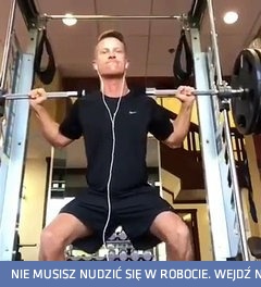 Za duży ciężar i wypadek na siłowni