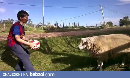 Nowy Meeeeeeesi trenuje główki