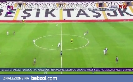 Przyjęcie piłki po turecku